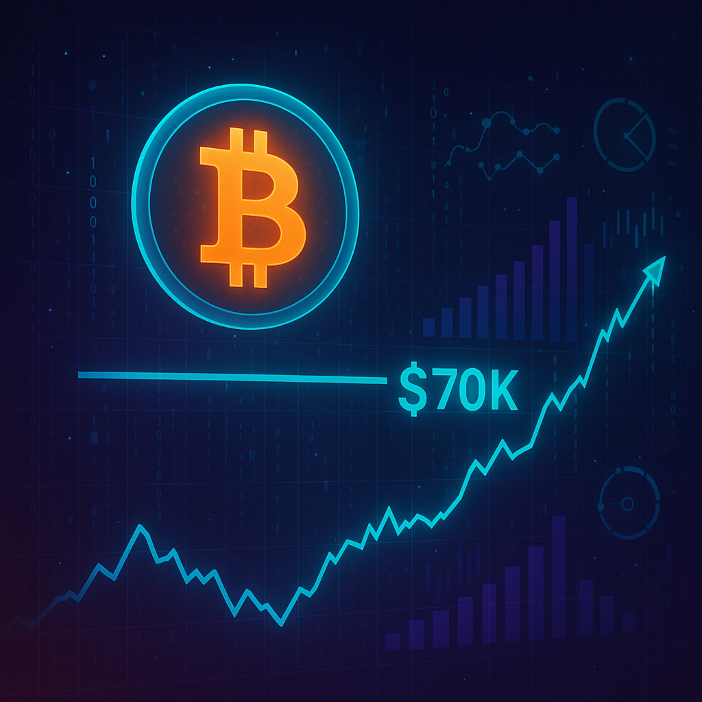 Bitcoin’s Support at $70K: What the Data Suggests