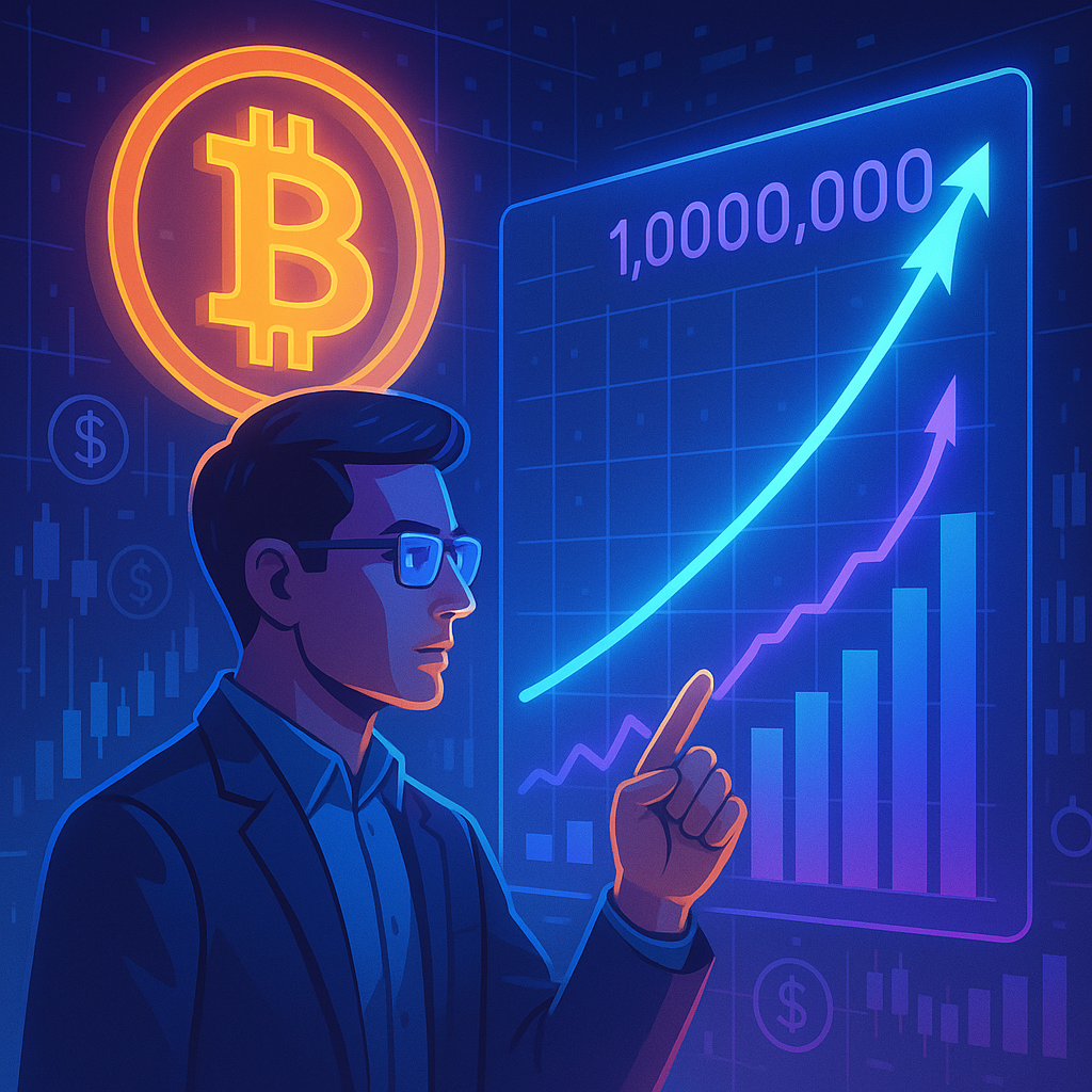 Analyst Suggests Bitcoin Could Reach $1 Million Amid Market Growth
