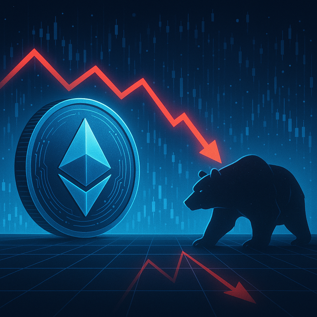 Ether’s Funding Rate Turns Negative: Are Bears Regaining Strength?