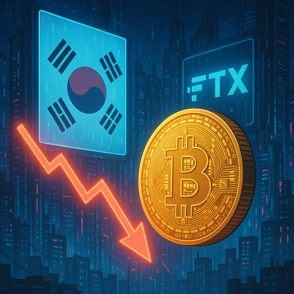 South Korea’s Bitcoin Prices Dip Again Amid FTX Fallout
