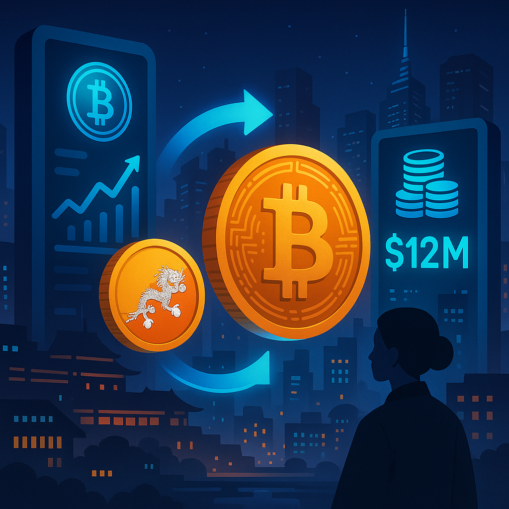 Bhutan Transfers $12 Million in Bitcoin for Public Funding
