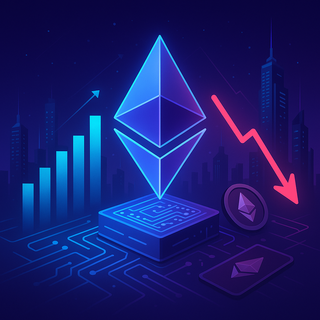 Surge in Ethereum Activity Contrasts with Ether Price Decline