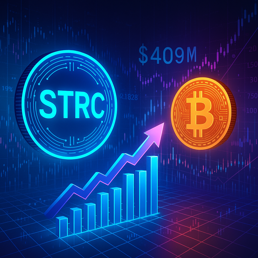 STRC Achieves Record $409M Trading Day, Impacting Bitcoin Markets