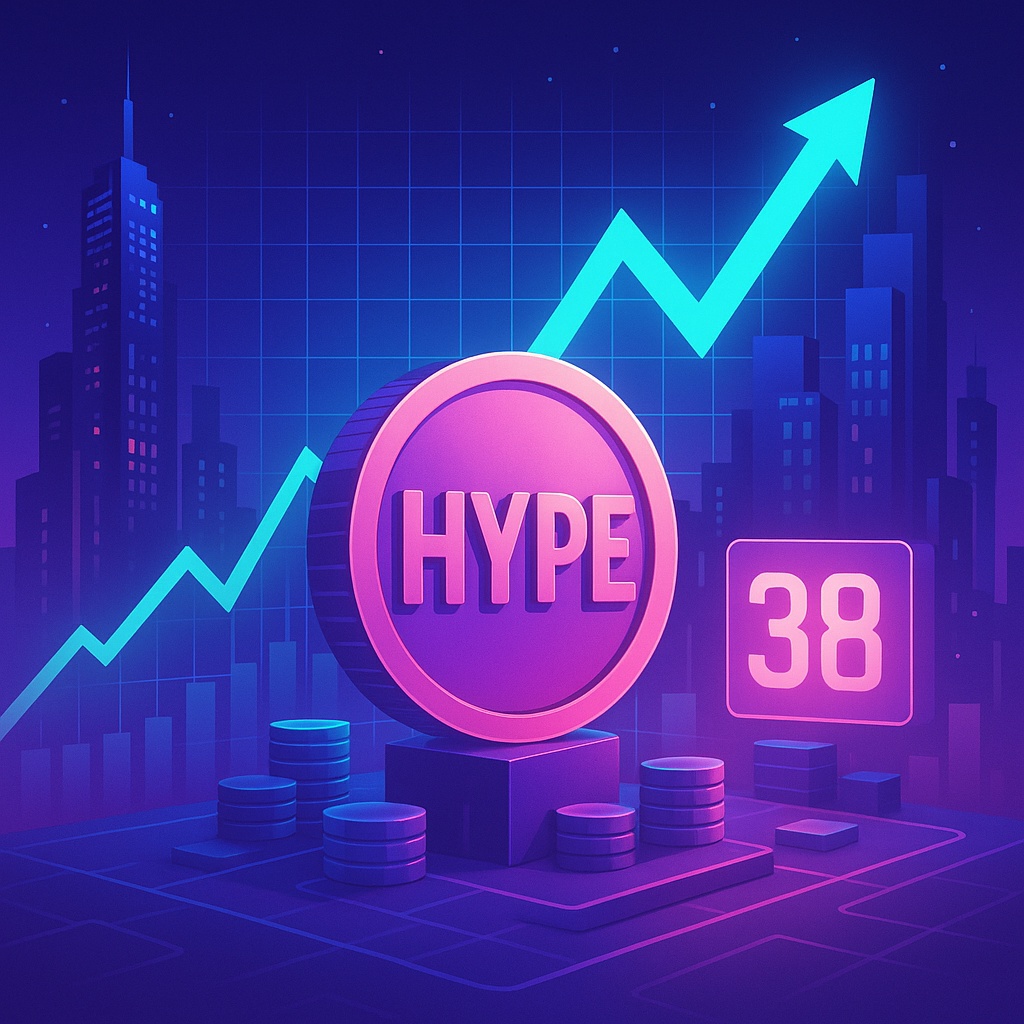 HYPE Surges Past $38: Is a New Peak Imminent?