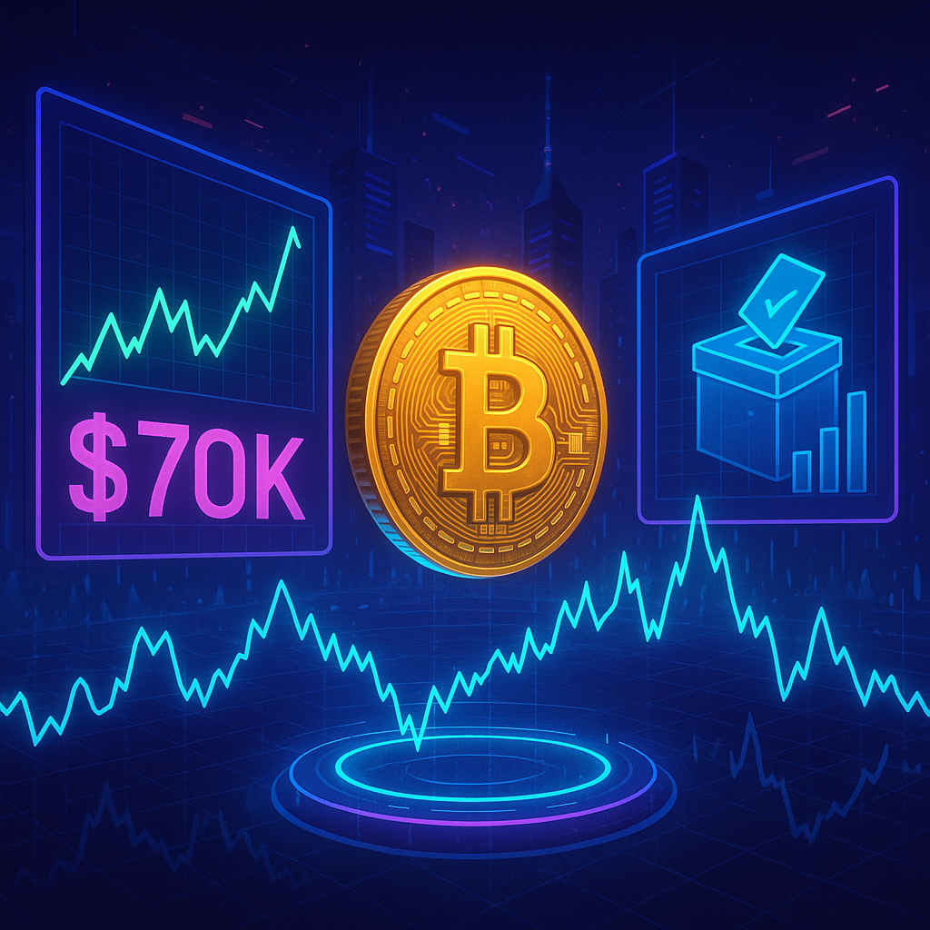 Bitcoin’s $70K Fluctuations: Insights from Past Elections