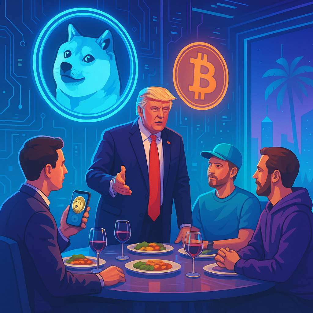 Trump Hosts Exclusive Luncheon for Memecoin Investors in Florida