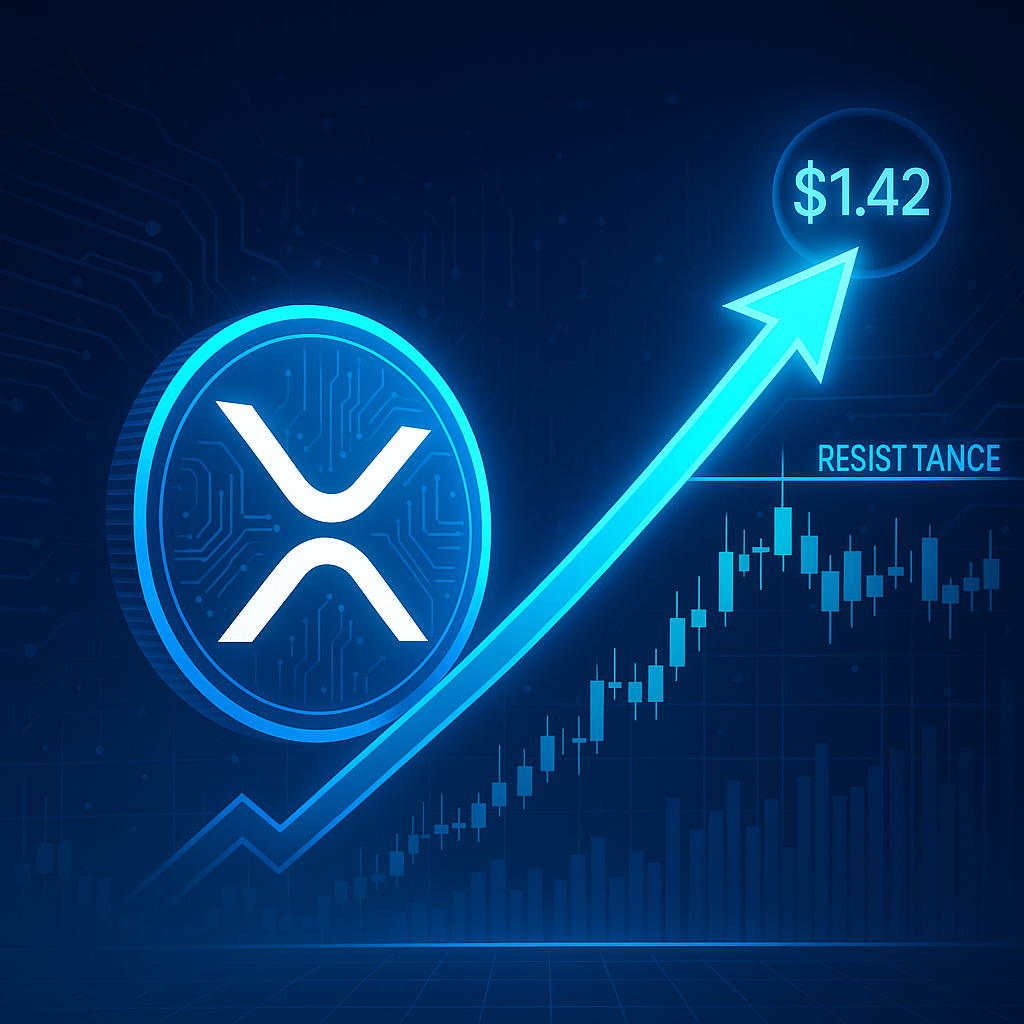 XRP Strengthens on Recovery Path Towards $1.42 Resistance