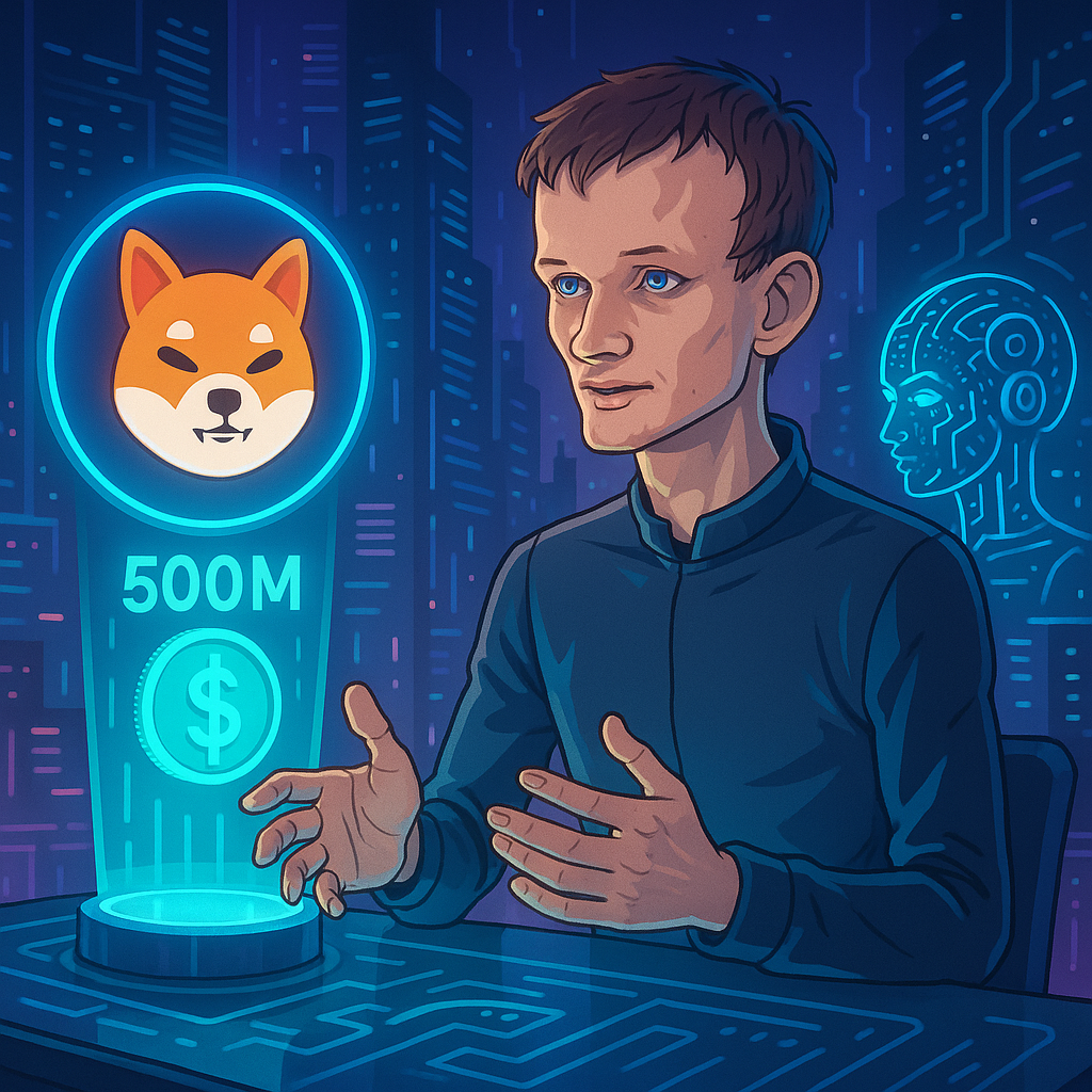 Vitalik Buterin Discusses $500M SHIB Gift and AI Concerns
