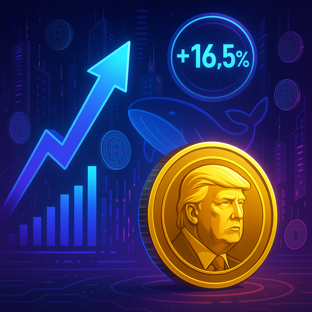 TRUMP Token Sees 16.5% Rise Amid Whale Accumulation Trends