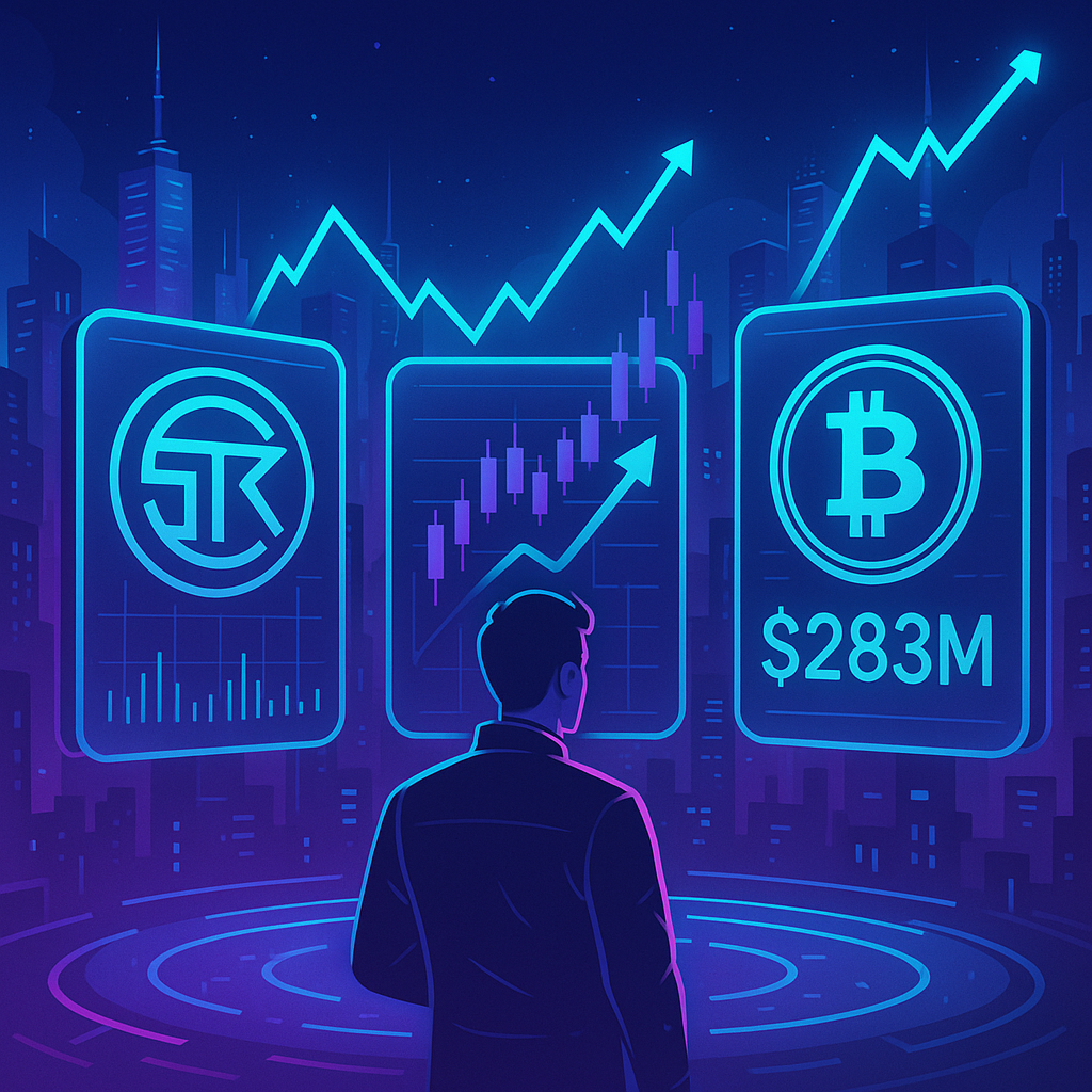 Strategy STRC Sets New Trading Record with $283 Million in BTC