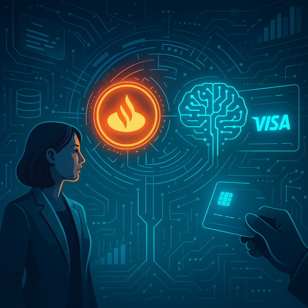 Santander and Visa Launch AI-Driven Payment Initiative in Latam
