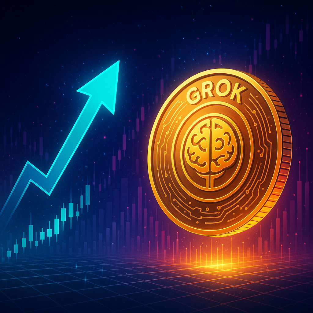 GROK Coin Surges to $0.0004846, Analyst Anticipates Major Upswing