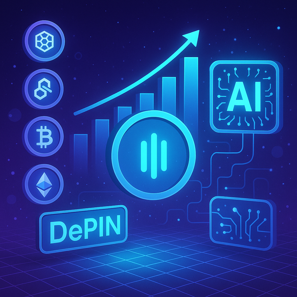 Top Weekly Crypto Gainers: DePIN and AI Make Waves