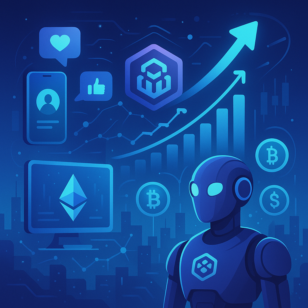 Social Media Drives DEFAI Growth: SwarmNode Leads Rankings