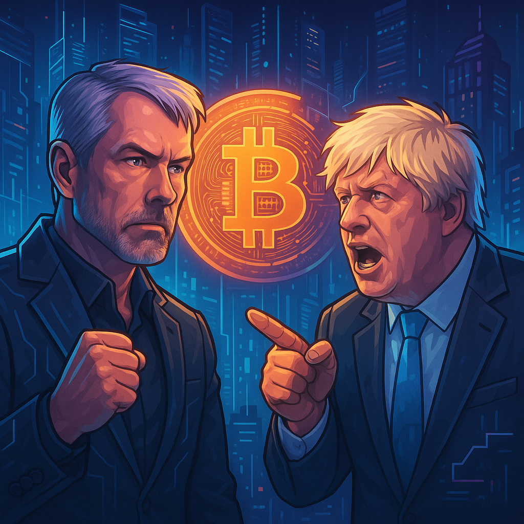 Michael Saylor Defends Bitcoin Following Boris Johnson’s Claims
