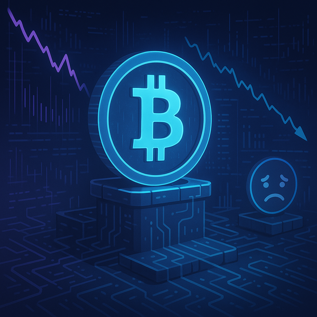 Bitcoin Sentiment Dips to Four-Year Low Amid Market Woes