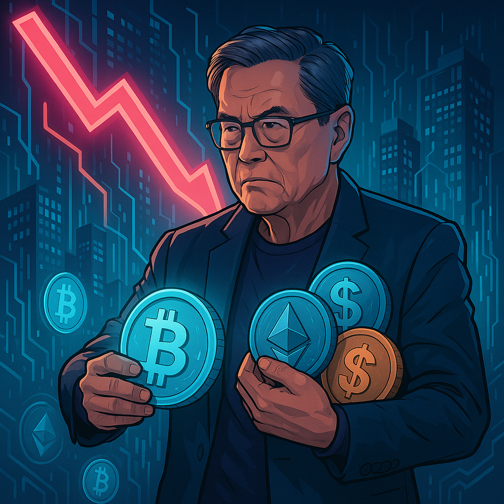 Kiyosaki Warns of Financial Downturn While Stocking Up on Crypto