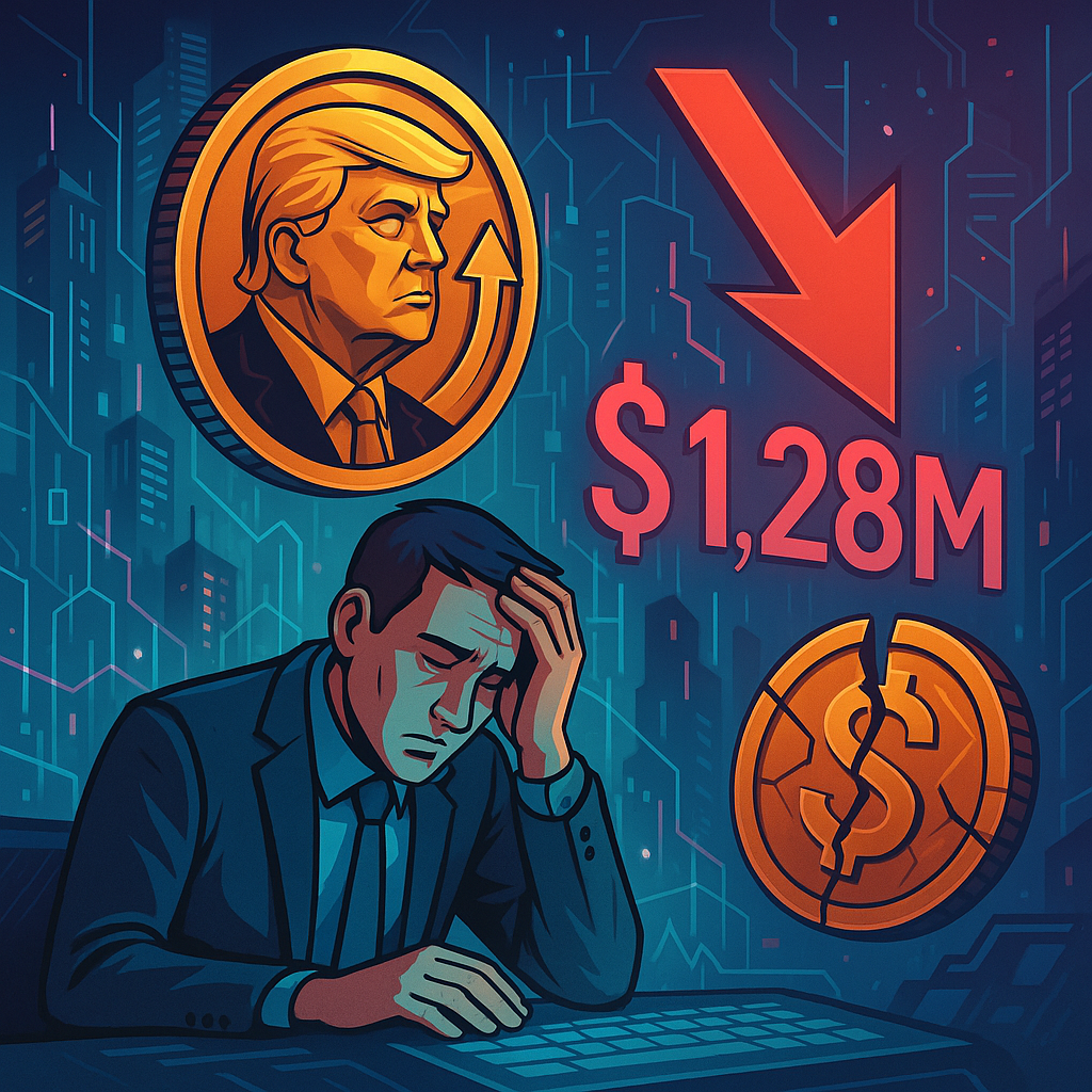 Major Crypto Investor Takes $1.28M Hit on $TRUMP Tokens