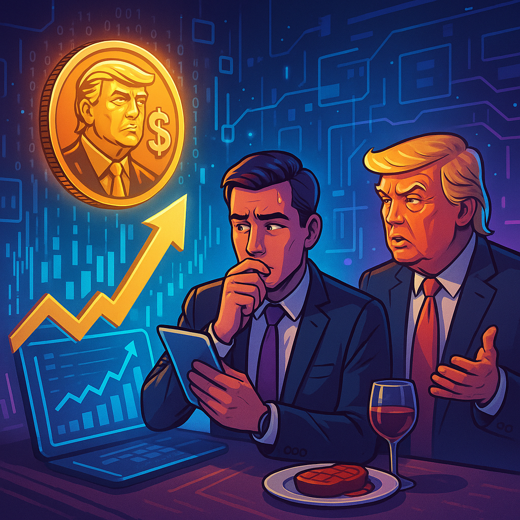 Top $TRUMP Investor Torn Between Profit and Trump Dinner