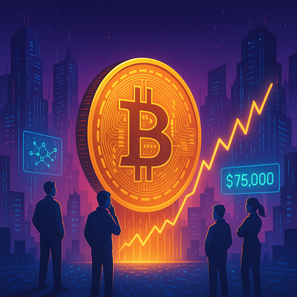 Bitcoin Approaches $75K Despite Traders’ Cautious Outlook