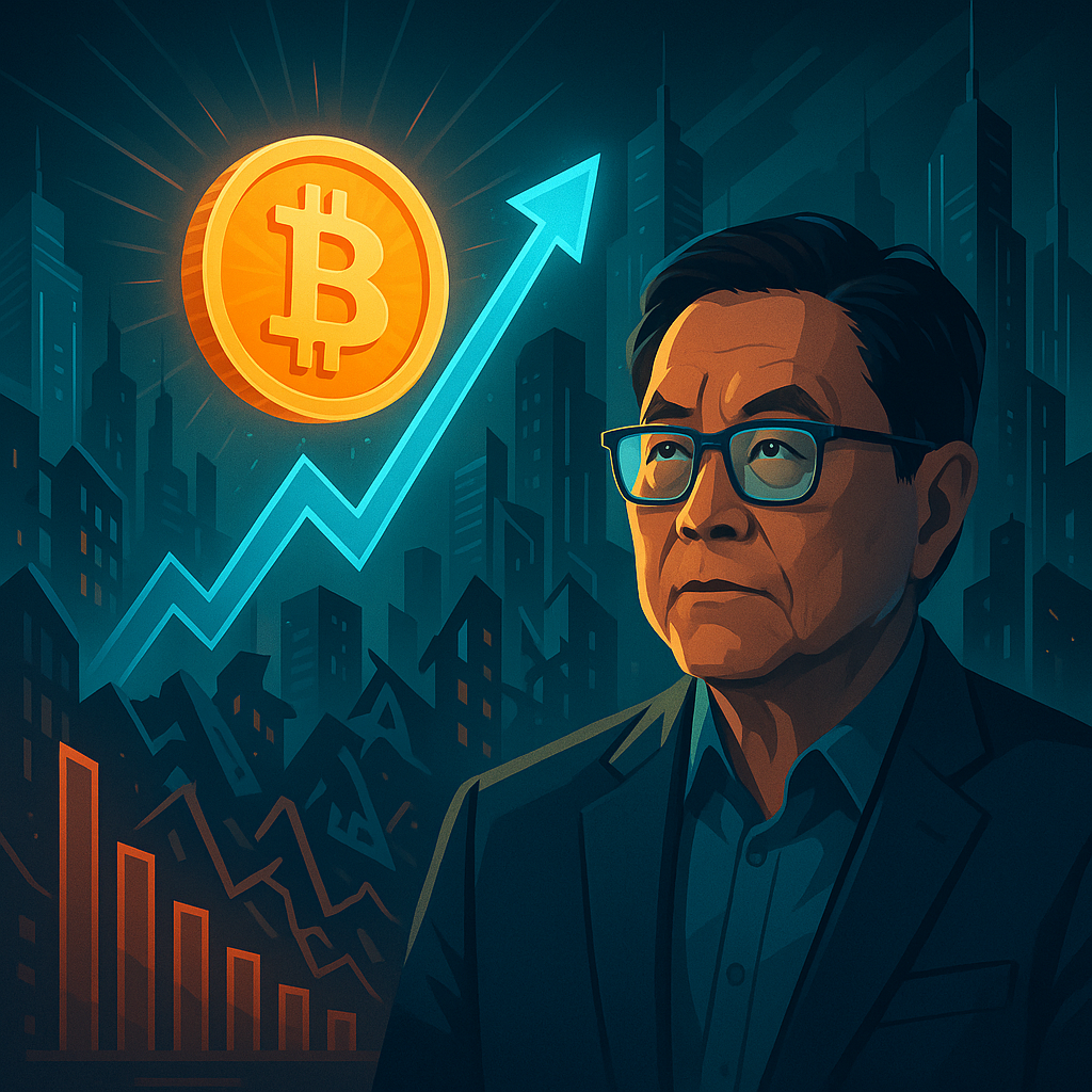 Kiyosaki Forecasts Bitcoin Surge Post Financial Crisis