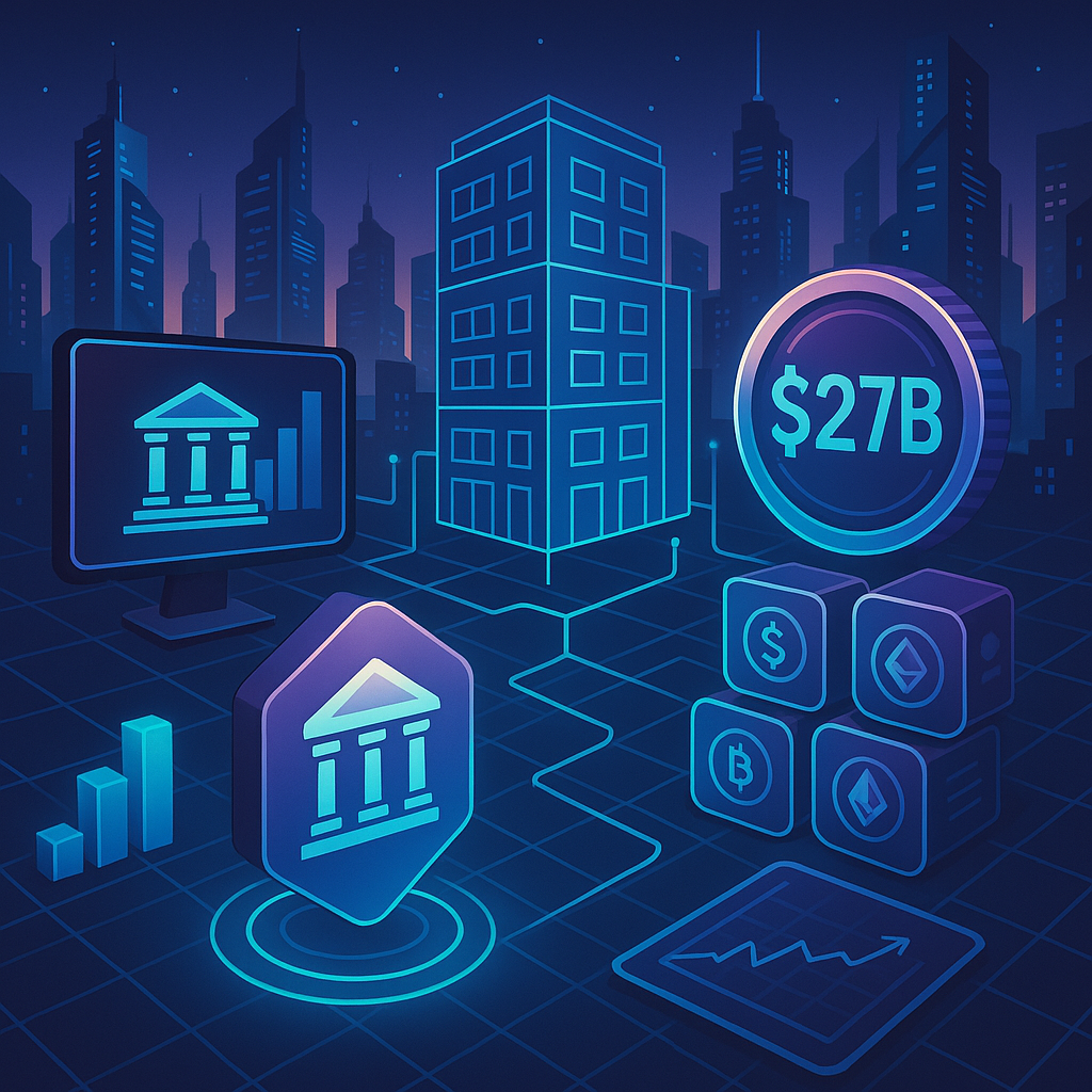 Tokenized Real-World Assets Reach $27 Billion, Driven by Treasury Demand