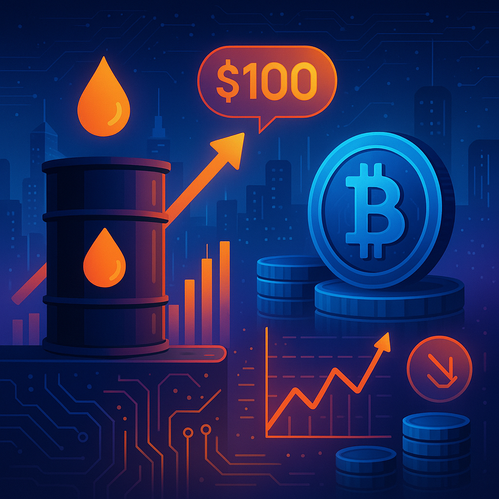 Oil Prices Surge Past $100 as Crypto Faces Inflation Concerns