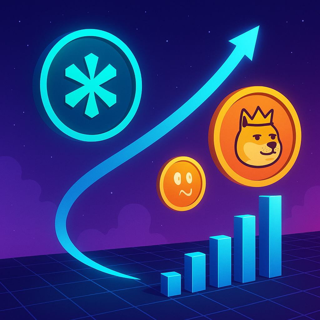 Altcoins Surge: Kaspa and MemeCore Stand Out in Crypto Landscape