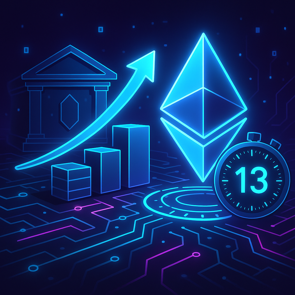 Ethereum’s Fast Confirmation Rule Reduces Deposit Times to 13 Seconds