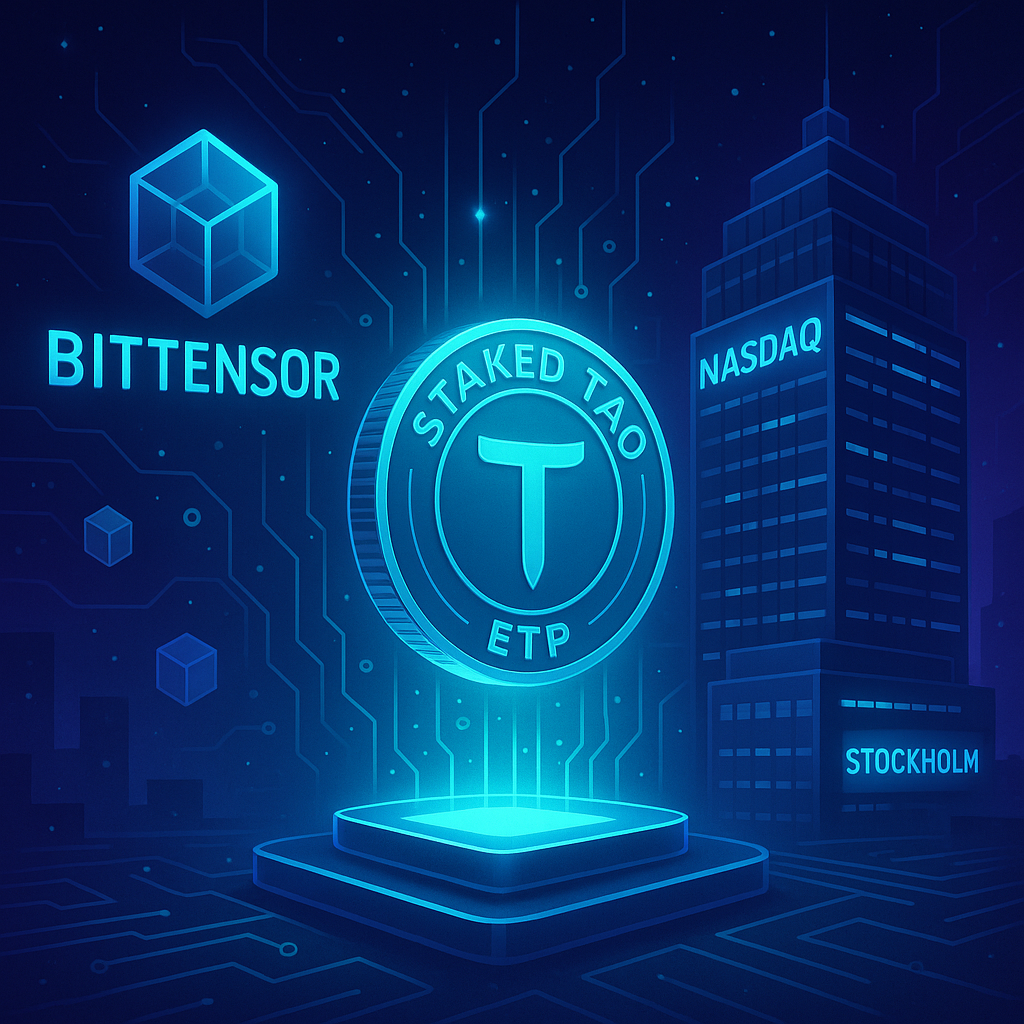 Bittensor’s Staked TAO ETP Now Available on Nasdaq Stockholm
