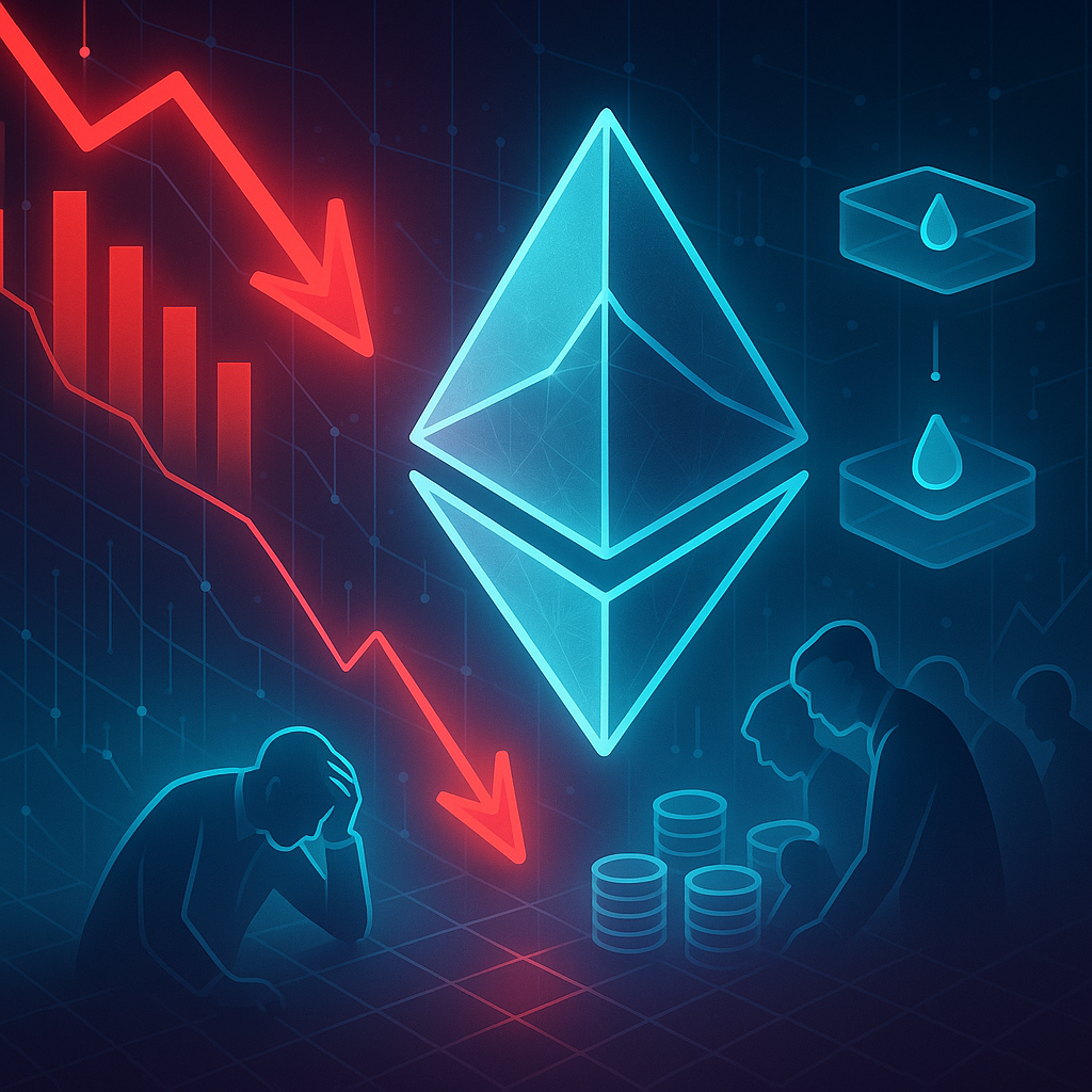 ETH Price Drop Raises Liquidation Concerns for Investors