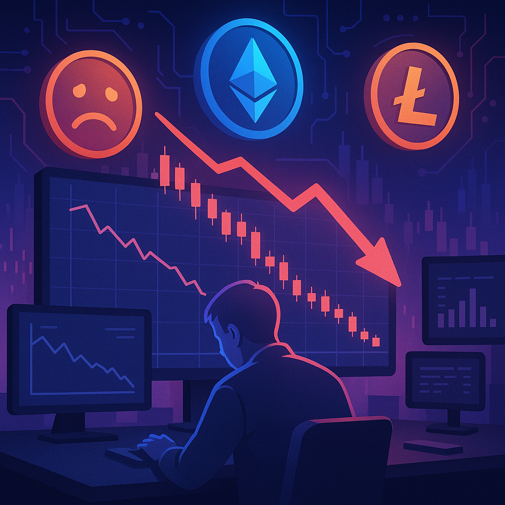 Altcoin Trading Faces Decline as Market Mood Softens