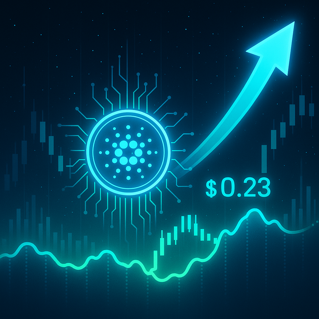 Cardano Signals Potential Rebound as ADA Holds $0.23 Level