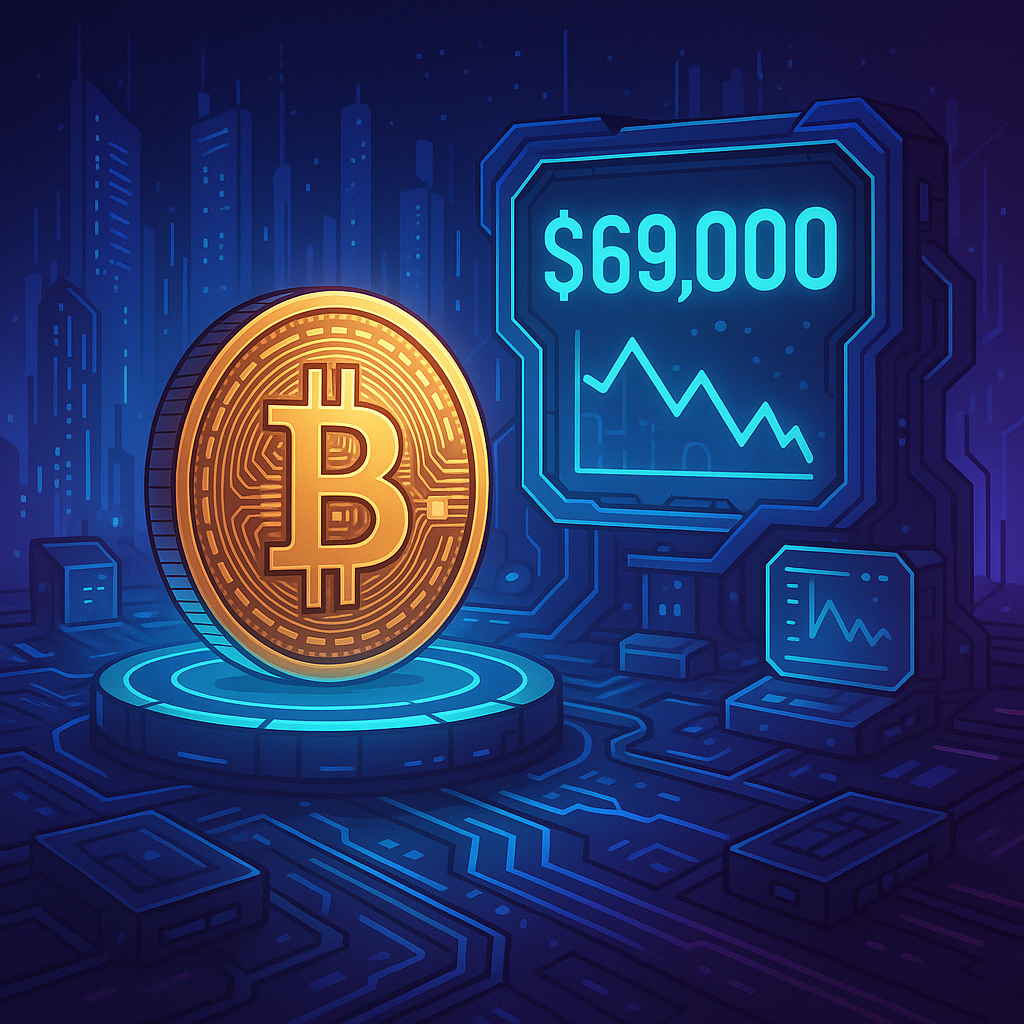 Bitcoin Stabilizes at $69,000 Amid Market Consolidation