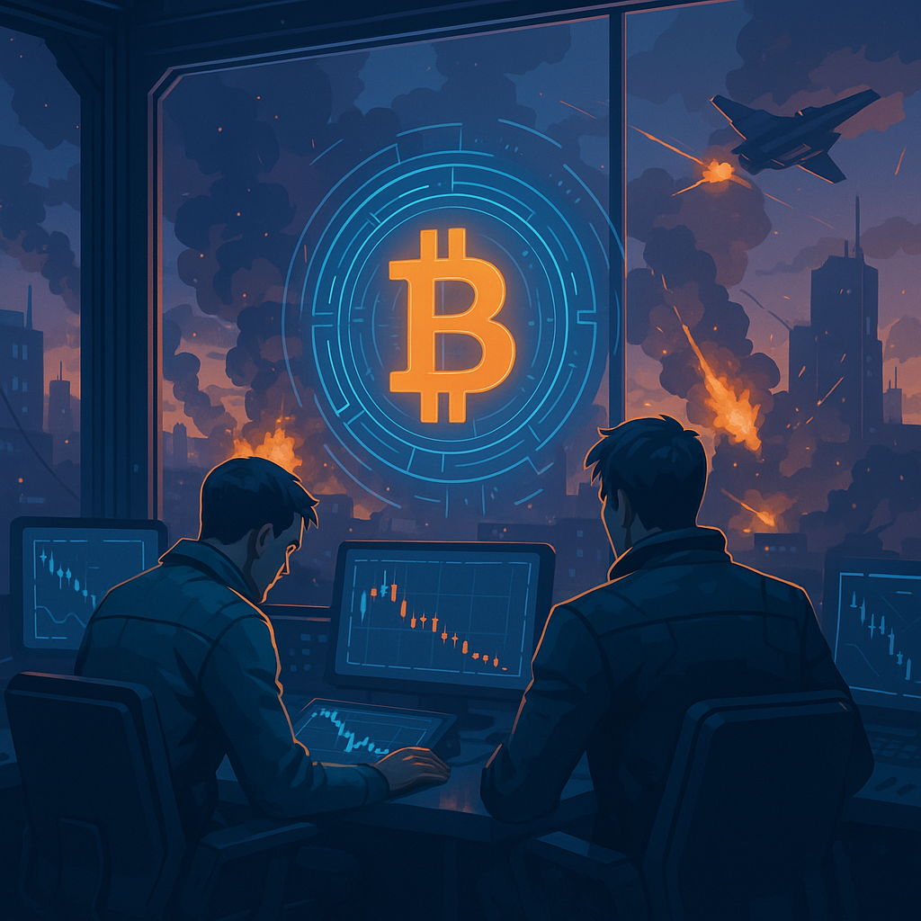Traders Retreat as Bitcoin Faces Pressure Amid Ongoing Conflict