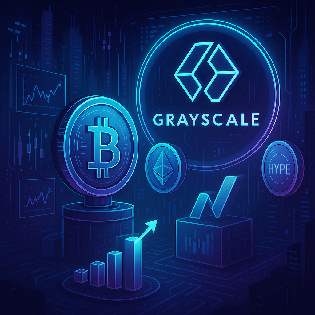 Grayscale to Compete in HYPE ETF Market with Nasdaq Listing