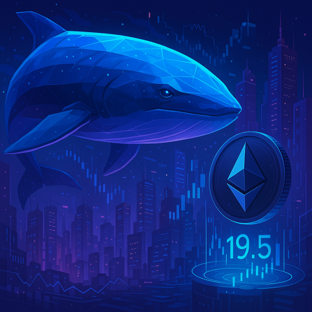 Ethereum Whale Invests $19.5M Amid Market Shifts