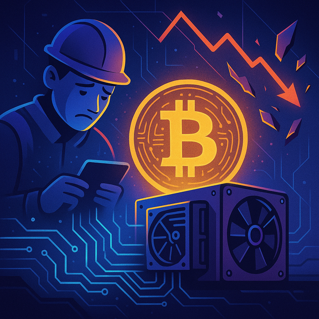 Bitcoin Mining Faces Setback as Difficulty Drops 7.8%