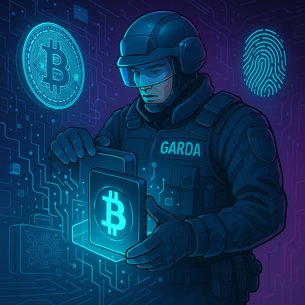 Irish Police Retrieve Bitcoin Wallet Linked to Drug Offender