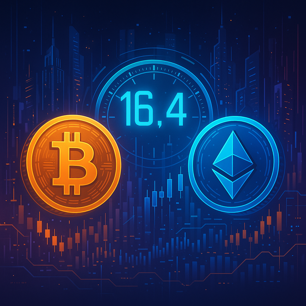Massive $16.4B BTC & ETH Options Expiry Set for This Friday