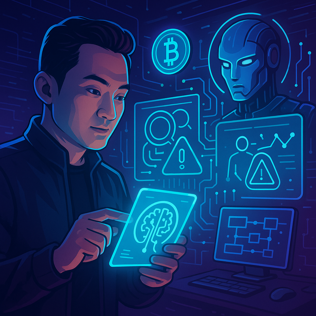 Justin Sun Launches AI Crime Detector Targeting $1B in Crypto Fraud