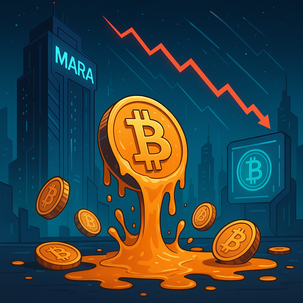 MARA Holdings Liquidates 15,000 BTC Amid Market Decline