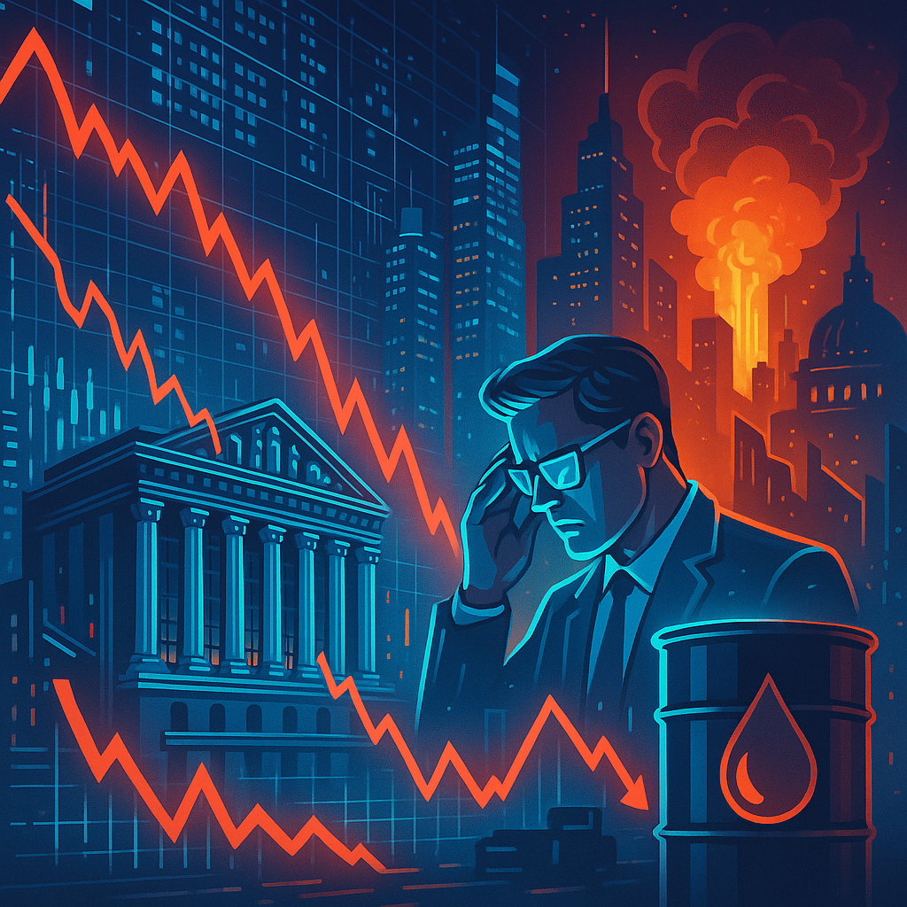 US Stock Markets Plunge as Oil Prices Surge Amid Iran Tensions