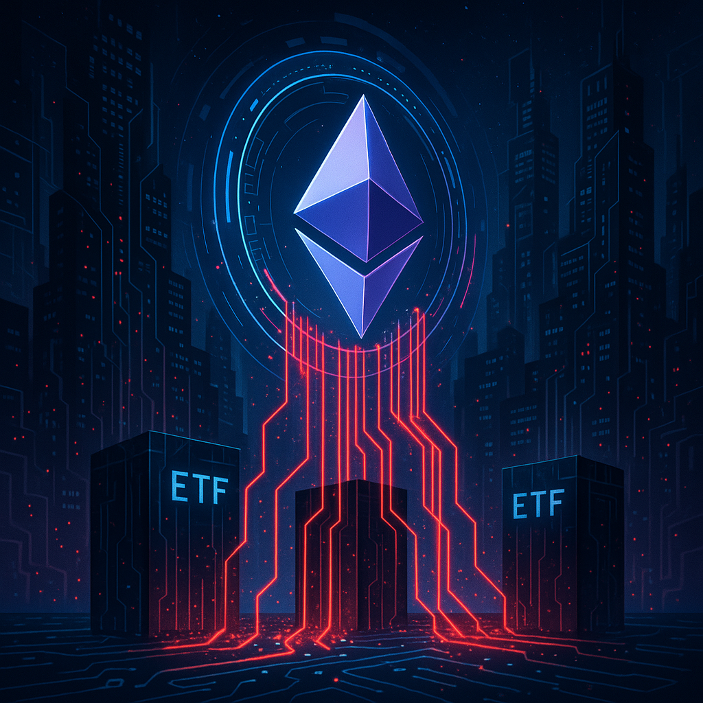 Ethereum ETFs Experience Unprecedented Week of Outflows