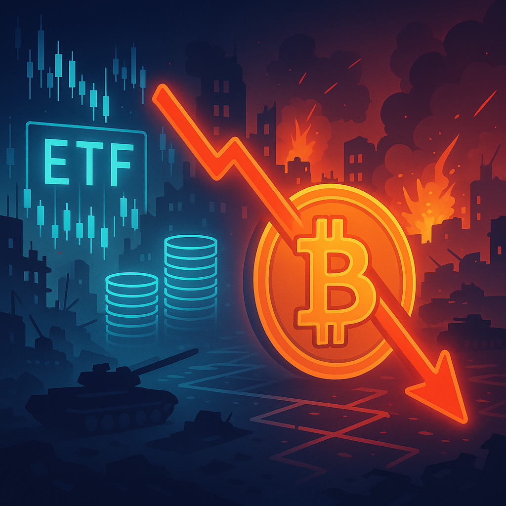Bitcoin ETFs Face Significant Outflows Amid War Concerns