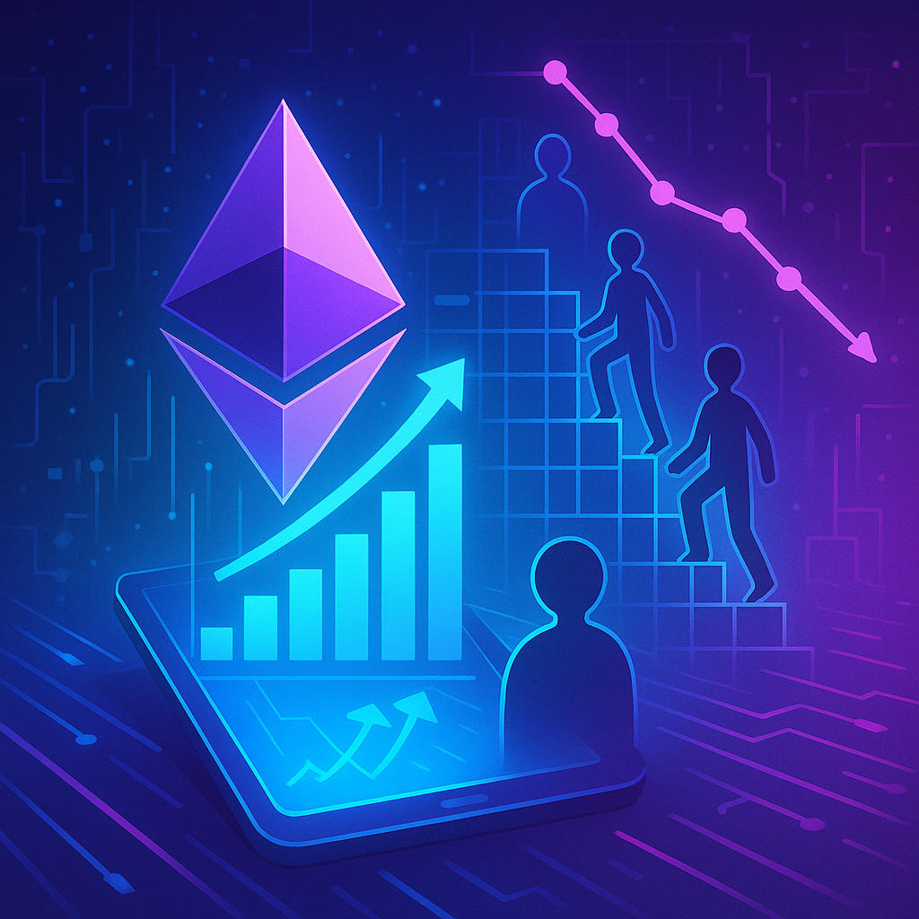 Ethereum’s User Growth Surges Despite Price Decline