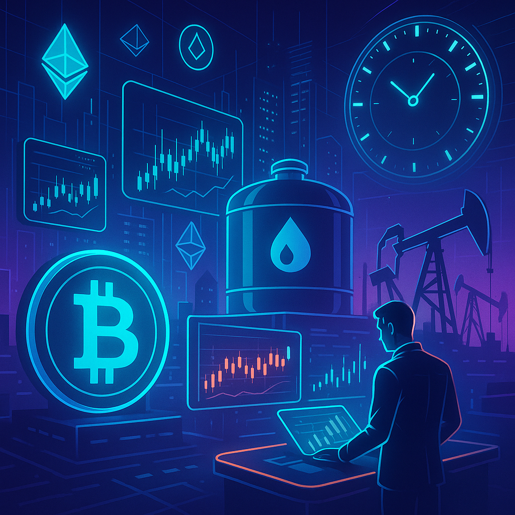 Crypto Firms Transform Oil Trading with Round-the-Clock Access