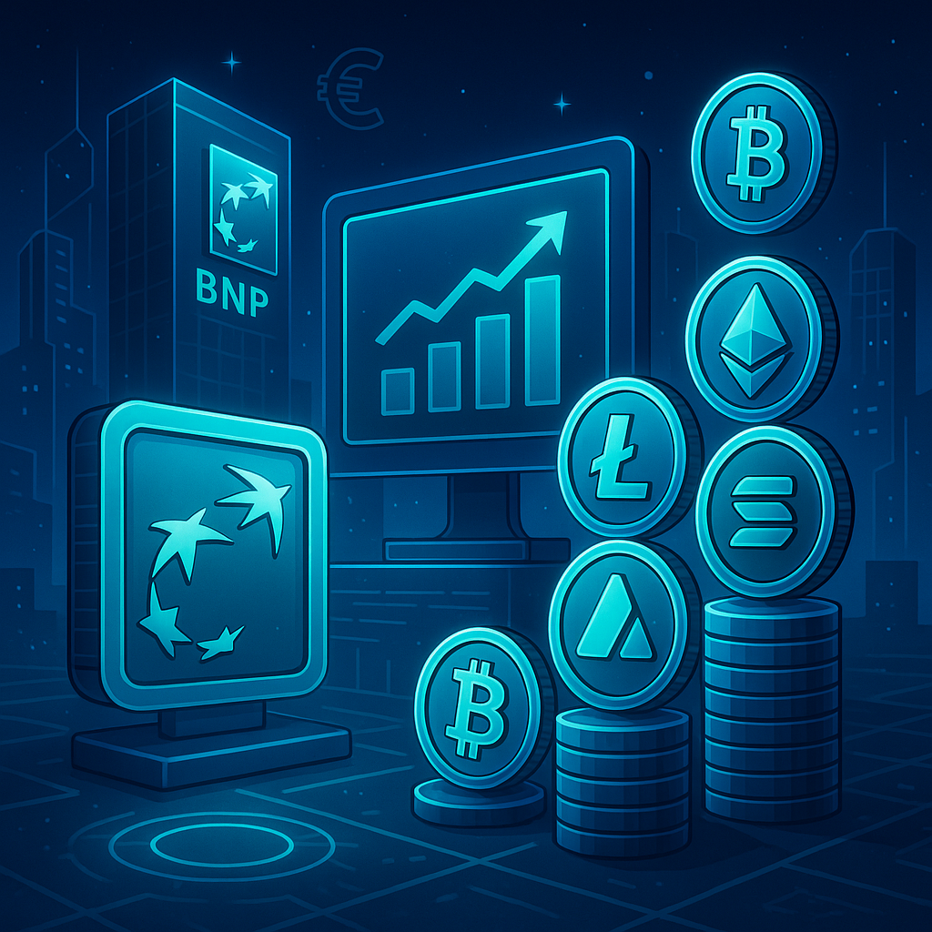 BNP Paribas Launches Six Crypto ETNs for French Clients