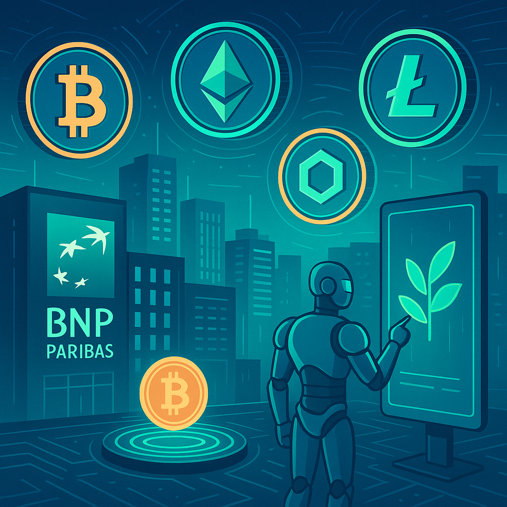 BNP Paribas Introduces Six Crypto ETNs for Retail Investors in France