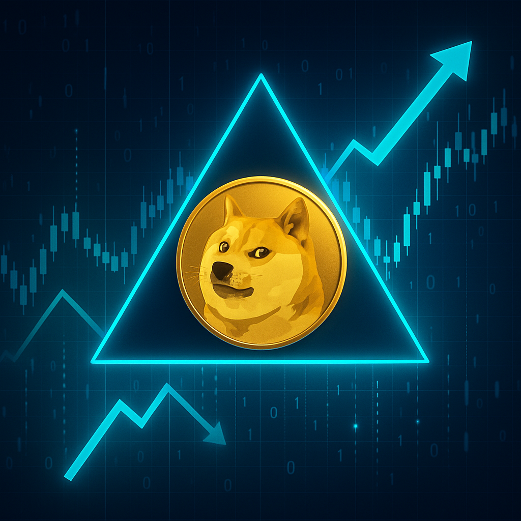 Dogecoin Faces Triangle Pattern; Significant Shift Possible